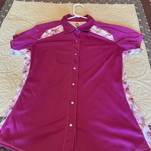 Club ride cycle shirt. Size large fitted.